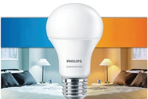 Bóng đèn Led bulb Philips với 2 màu sắc ánh sáng