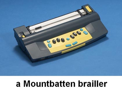 a mountbatten brailler