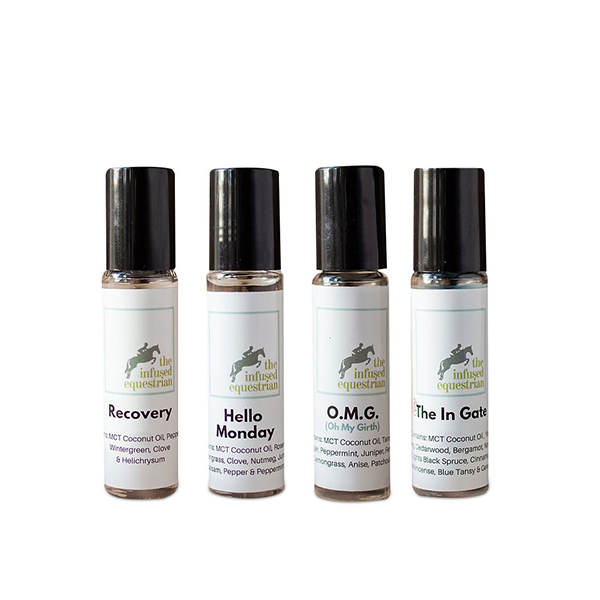 The Infused Equestrian Roller Blends for gifts for Horse Trainer available at FarmVet