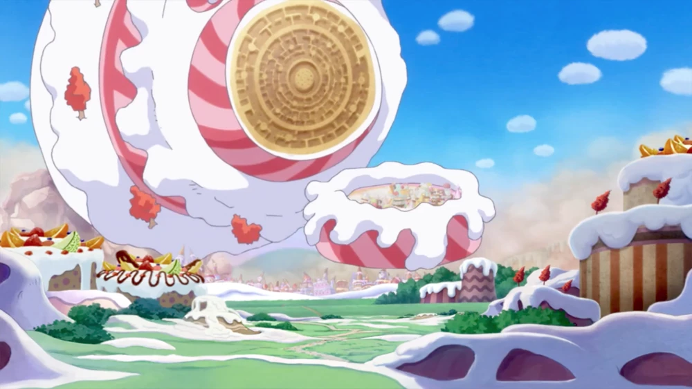 Where Is Whole Cake Island Located In One Piece?