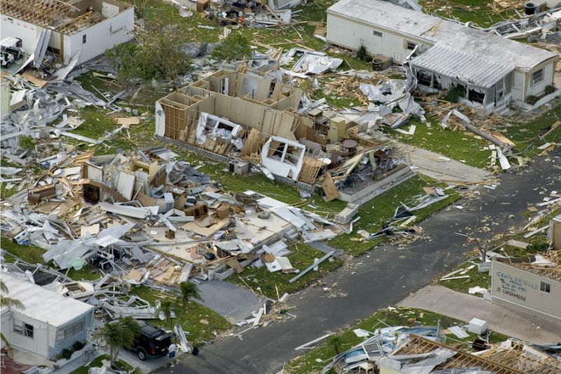 What damage can a hurricane do to an RV