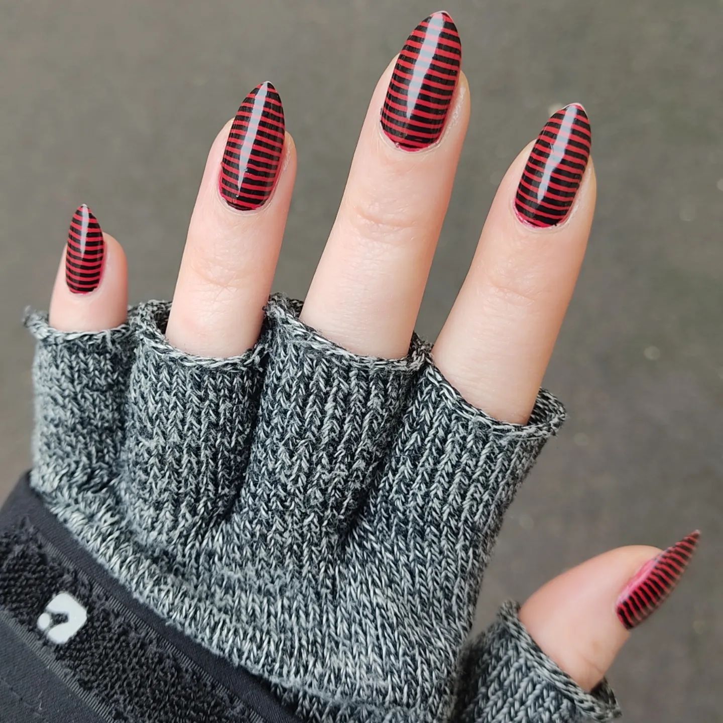 Striped Nails