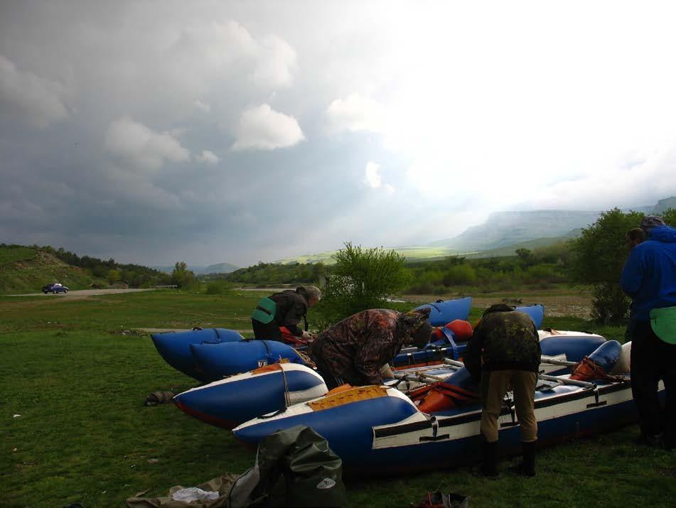 Отчет о водном походе по реке Кубань
