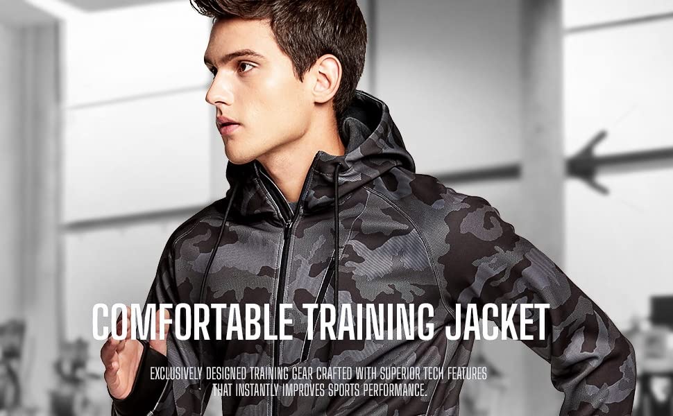 Comfortable training jacket