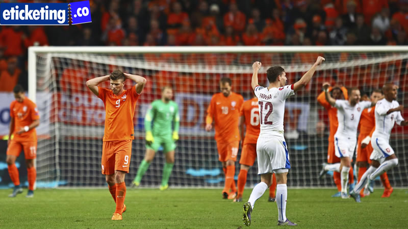 The Netherlands falling to qualify for the European Championship in 2016