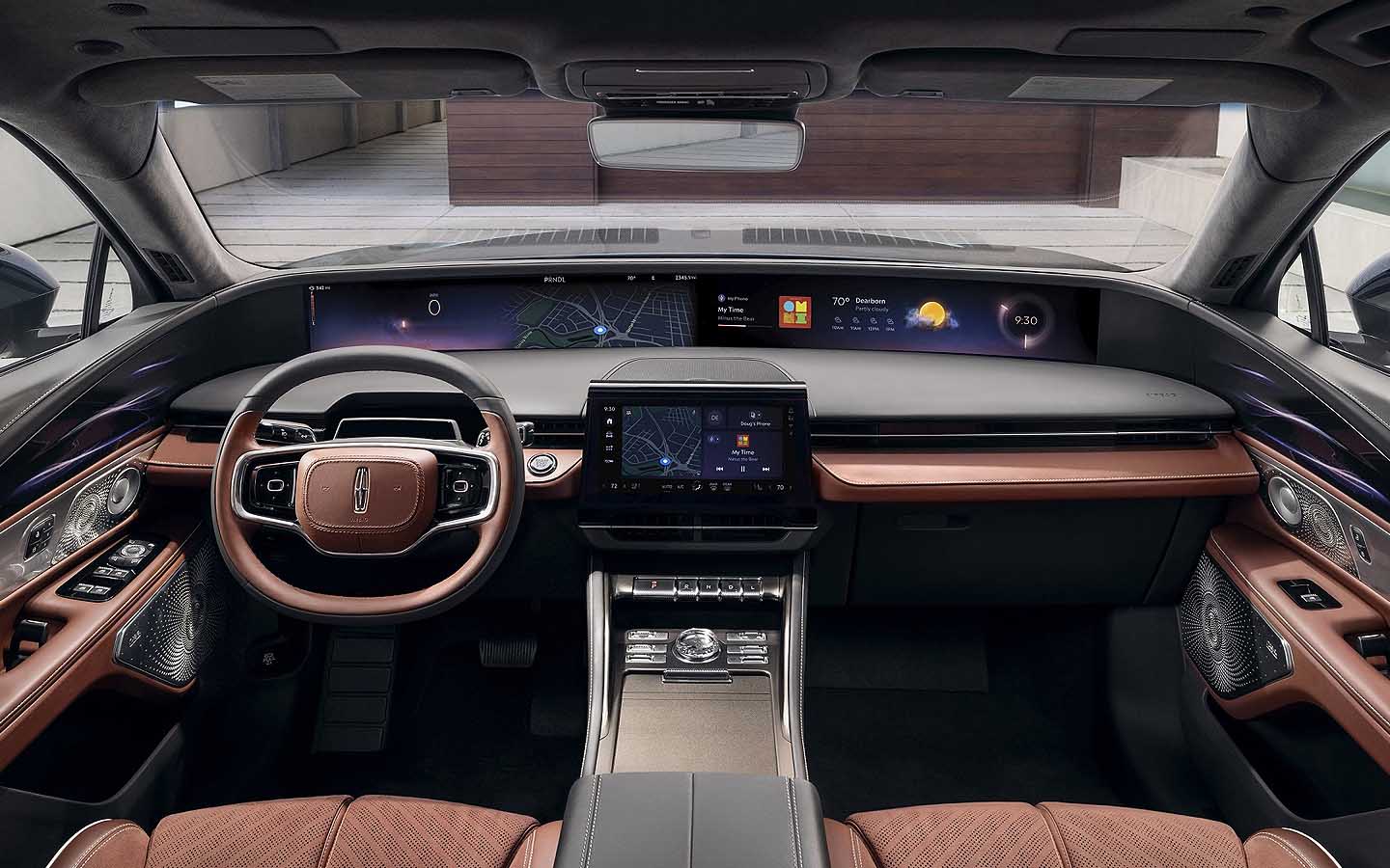 the luxury SUV comes with a 11.1 inch infotainment screen