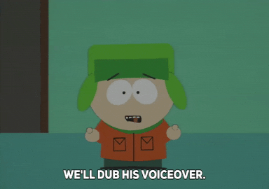 ai in animation goes beyond animation but in production too like voiceovers in south park