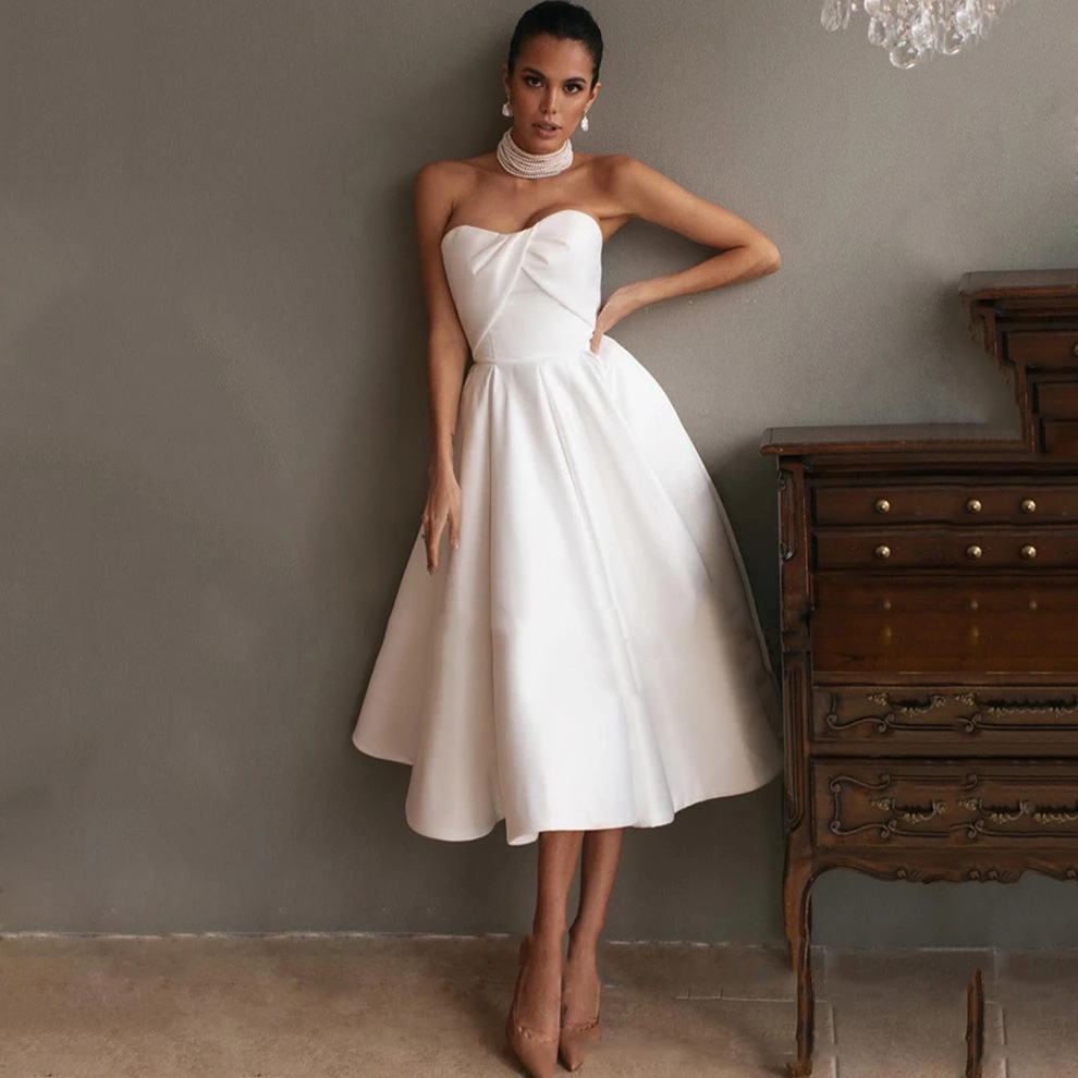 short wedding dress
