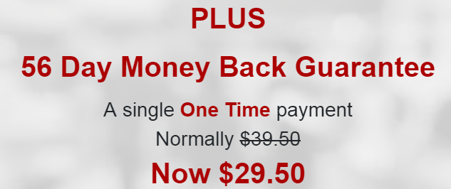 Cash Juice Gives You A 56 Day Money Back Guarantee!