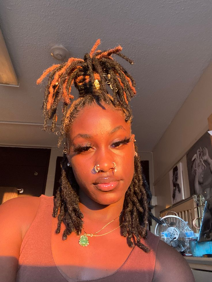 Pineapple Dread Hairstyle