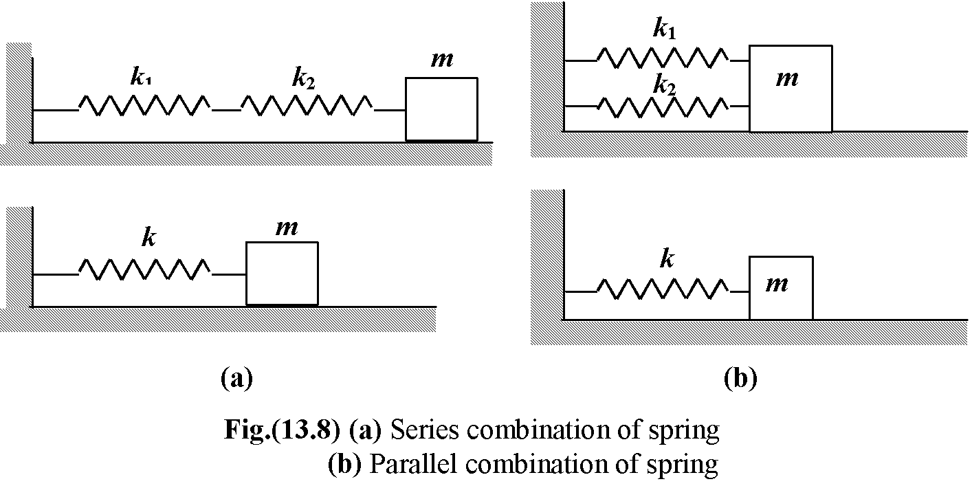 The SpringMass System of Simple Harmonic Motion in Physics class 11