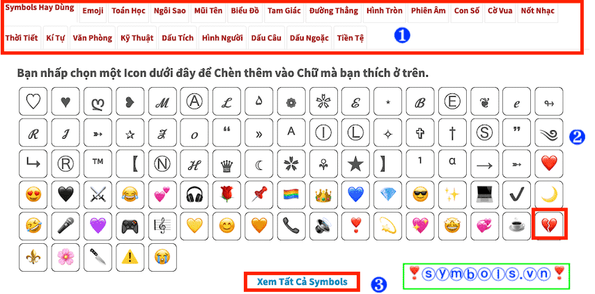 Chèn kí tự đặc biệt vào font chữ nghệ thuật Chèn kí tự đặc biệt vào font chữ nghệ thuật