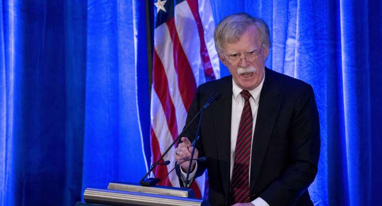 John Bolton speaks at Federalist Society 