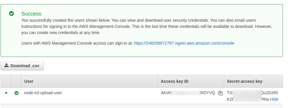 Store and retrieve static assets on AWS S3 with NodeJS on Qoddi