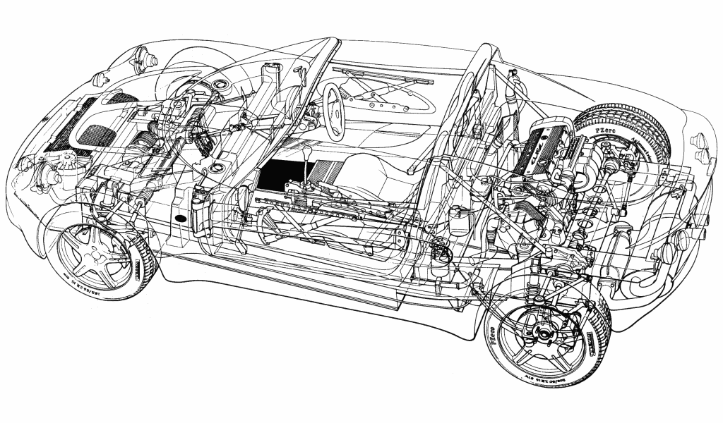 1996 Lotus Elise Cutaway