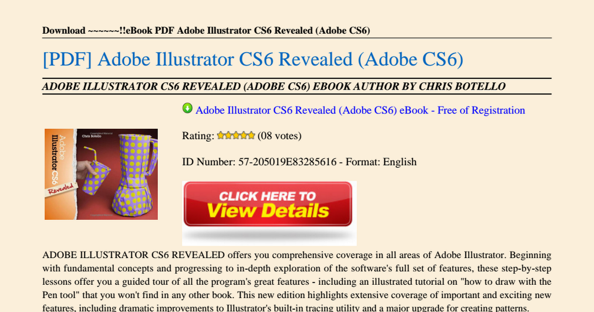 Adobe Illustrator Cs6 Revealed Adobe Cs6 Pdf Google Drive