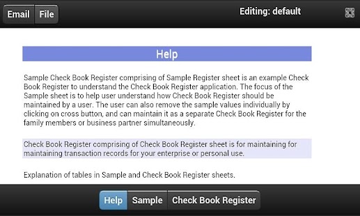 Download The Check Book Register apk