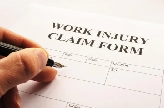 work injury, claim form
