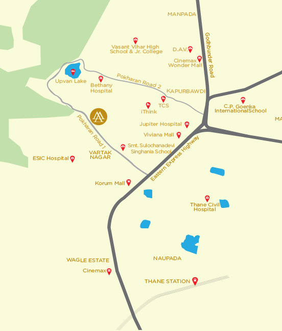 map of ashar metro towers