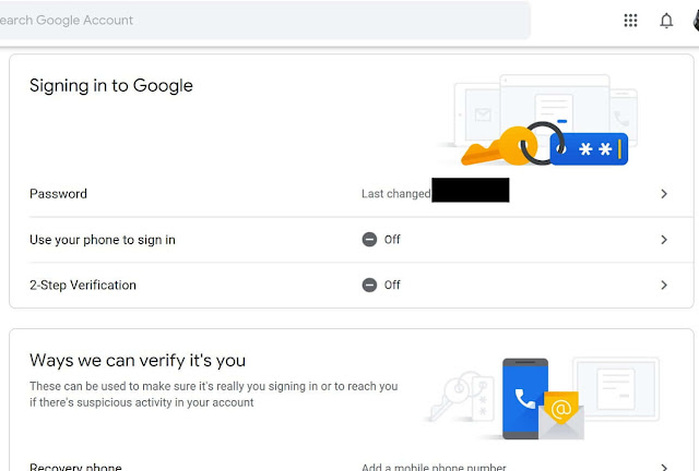 كيفية تغيير باسورد الجيميل تغيير كلمة المرور Gmail