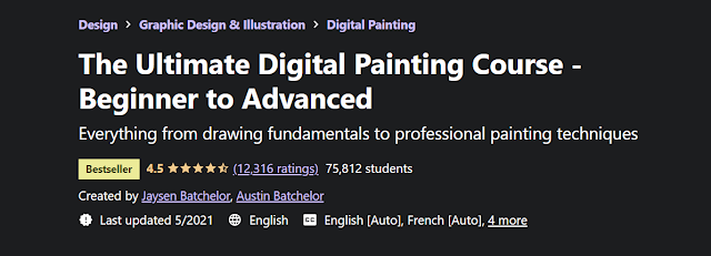 10 Best Courses to learn Digital Painting