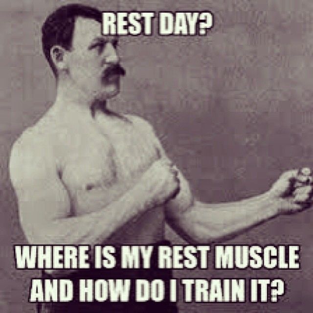 rest day muscls
