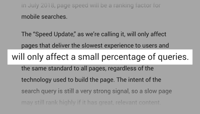 google как влияет скорость загрузки на ранжирование сайта