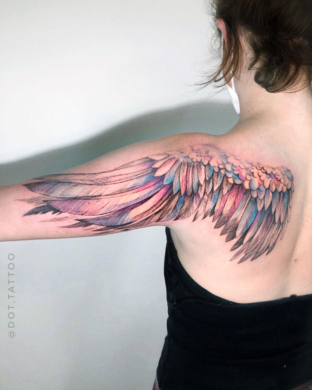Fabulous Wings Tattoo Design