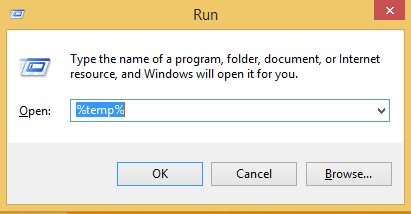 Open Run Dialog Box