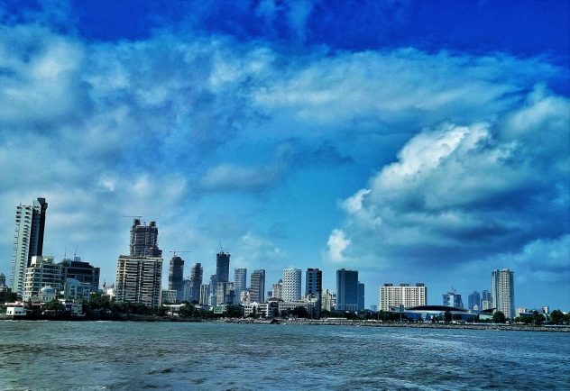 A View From Haji Ali Dargah Mumbai