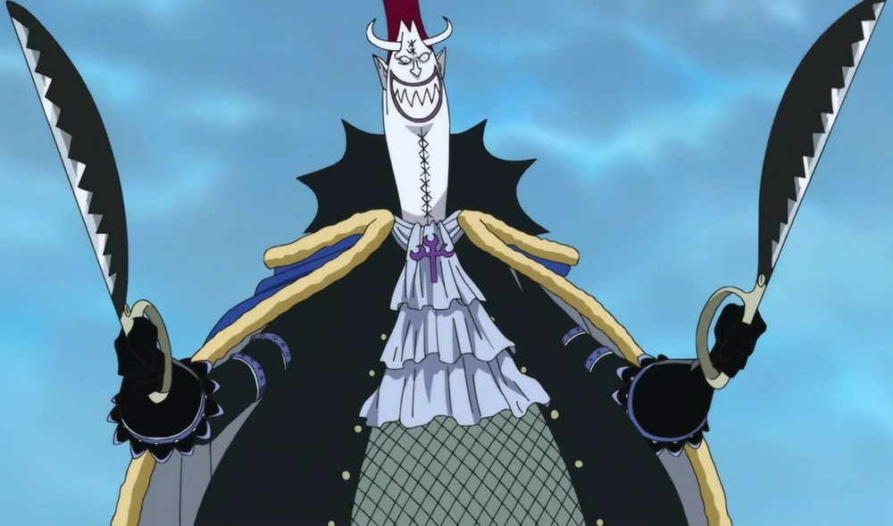 Gecko Moria in One Piece.