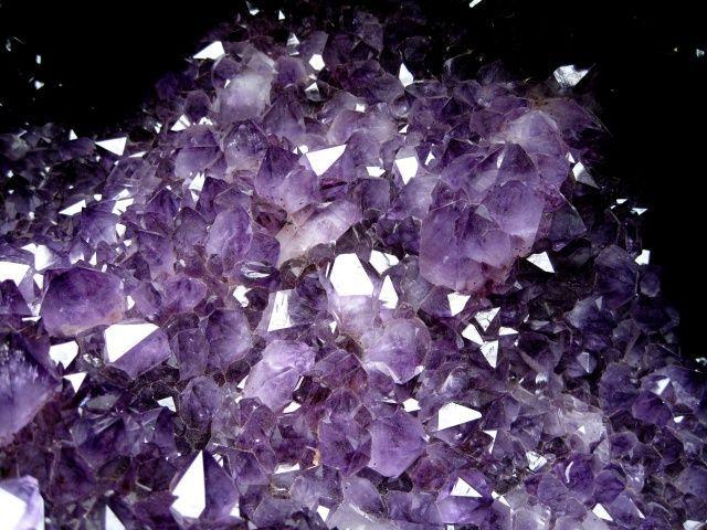 Image result for amethyst on a dark background