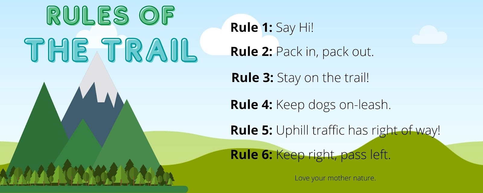 Rules of the Trail from Code of the West Real Estate