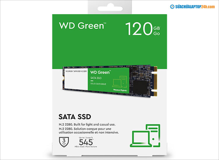 SSD Western Digital Green Sata 3 120GB M2 2280