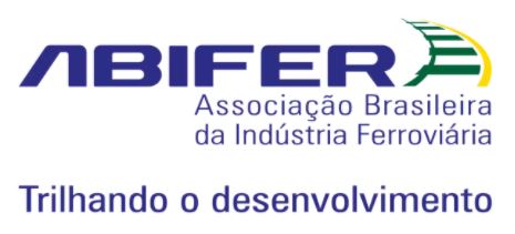 ABIFER - Associação Brasileira da Indústria Ferroviária - abifer.org.br - Avenida Paulista, 1313, 8º andar, conj.801 - Tel.:+55 11 3289-1667