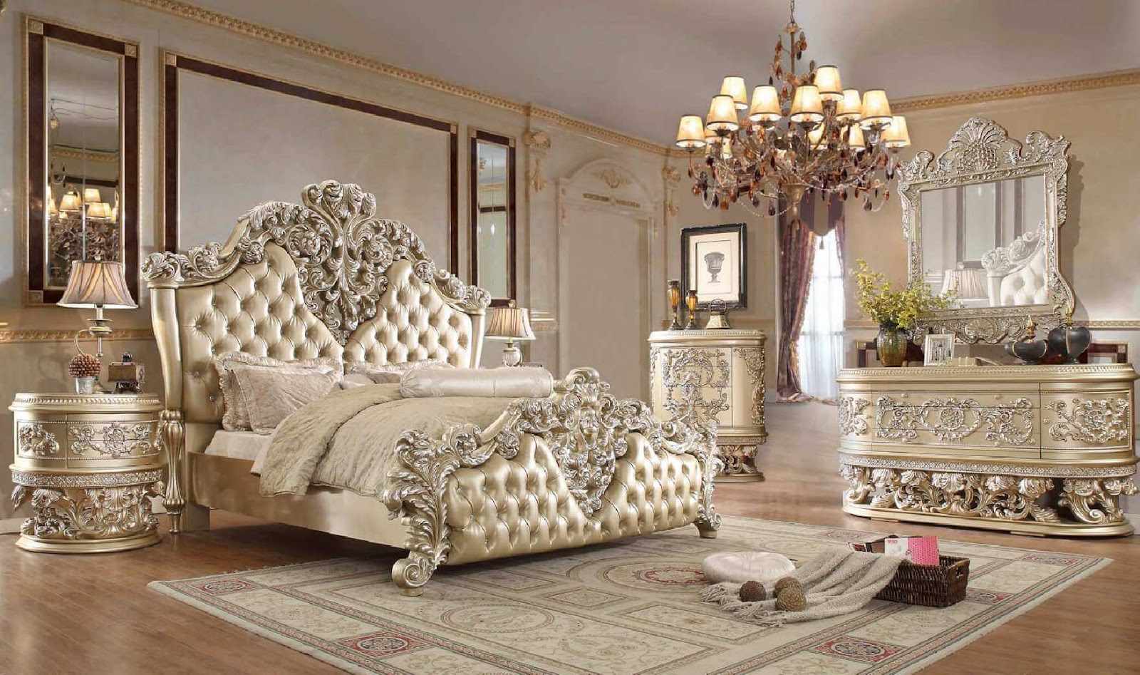 Decor phòng ngủ theo phong cách hoàng gia 1