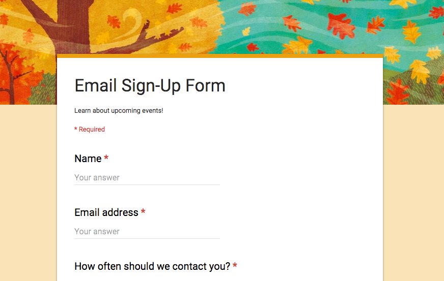 Revamped Google Forms image