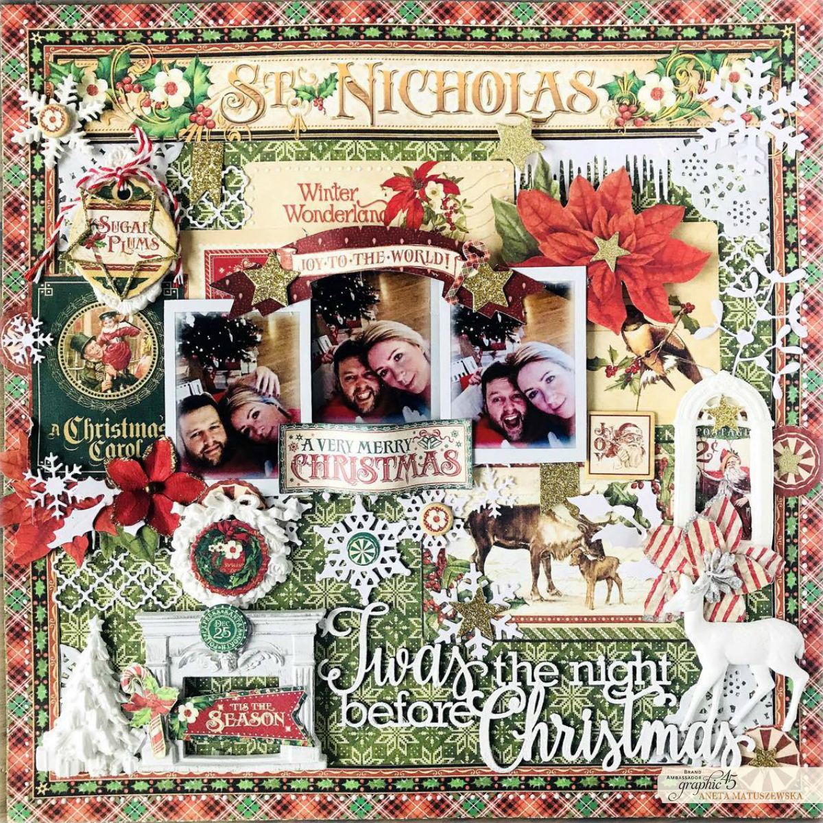 "Winter Wonderland"Christmas LO for Graphic 45, by Aneta Matuszewska, photo 1.png