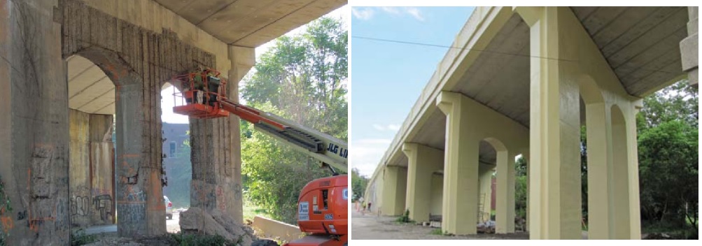 Repair of Blaine Hill Viaduct Bridge