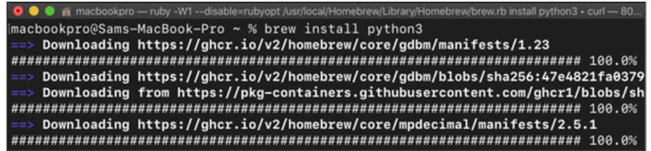 Steps to Install Pip in macOS via brew