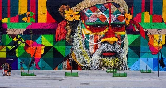 grafite de Eduardo Kobra