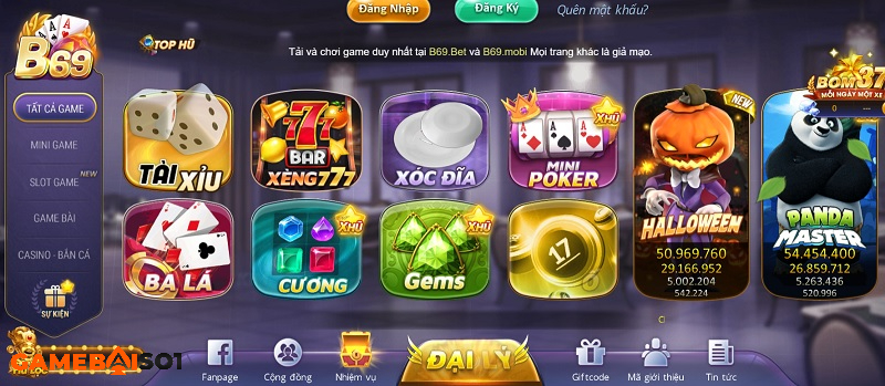 kho game tại b69 bet