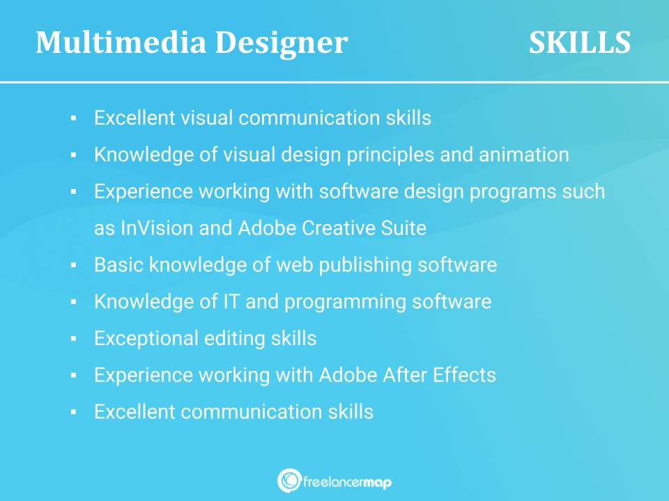 Skills Of A Multimedia Designer