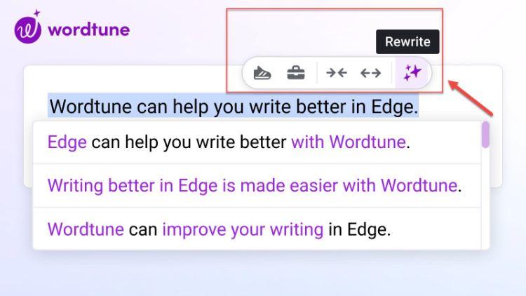 wordtune user experience