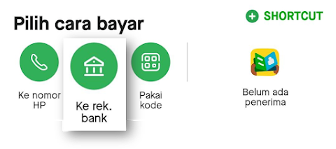 akun bank gojek
