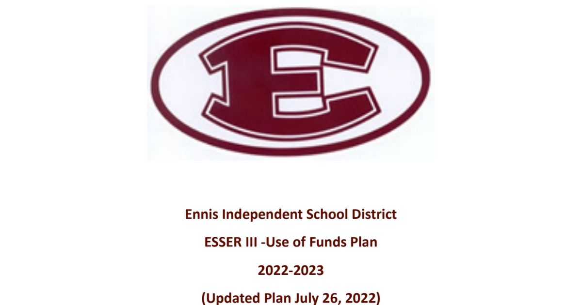 ESSER III Use of Funds Updated.pdf