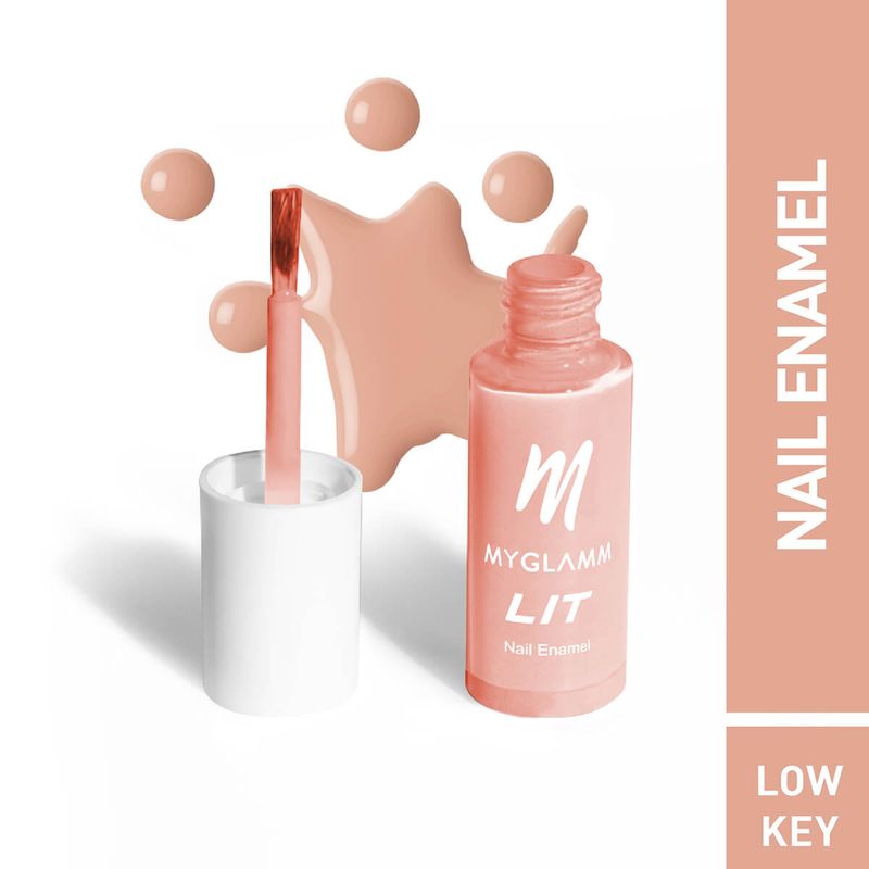 MyGlamm Lit Nail Enamel - Low Key