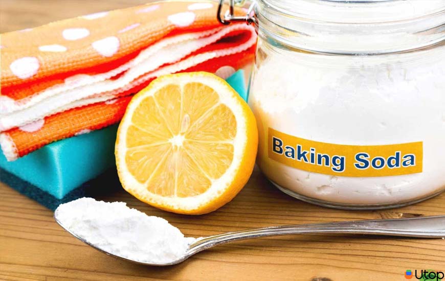 Sử dụng baking soda và giấm