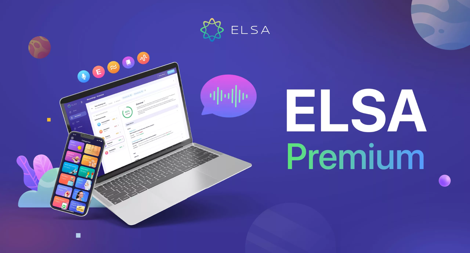 ELSA Premium - Luyện nói tiếng anh như người bản xứ