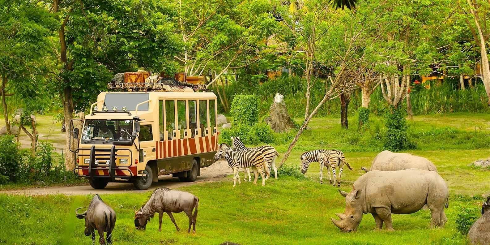 HÌNH ẢNH" Tiến độ, vị trí VinWonders Vinpearl Safari Gia Lâm 2021!